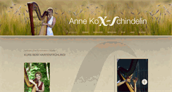 Desktop Screenshot of anne-harfe.de